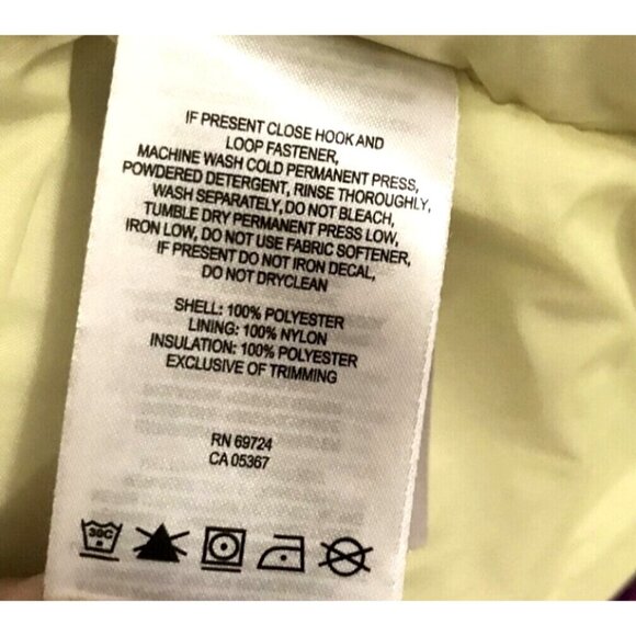 Columbia Multicolor Spiral Circles Print Winter Ski/Snow Jacket Size L 14/16 - Picture 11 of 11